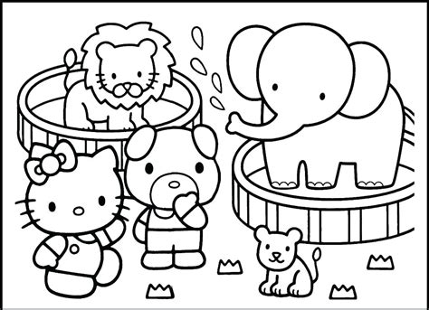 hudtopics zoo animals coloring pages