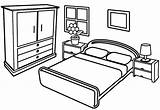Bedroom Coloring Pages Modern Sheet Mentve Innen Coloringpagesfortoddlers sketch template