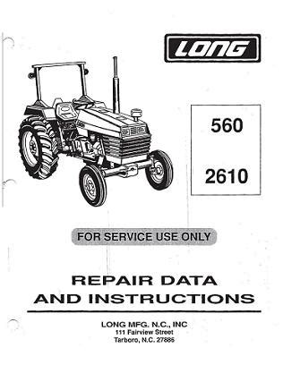 long   tractor service manual