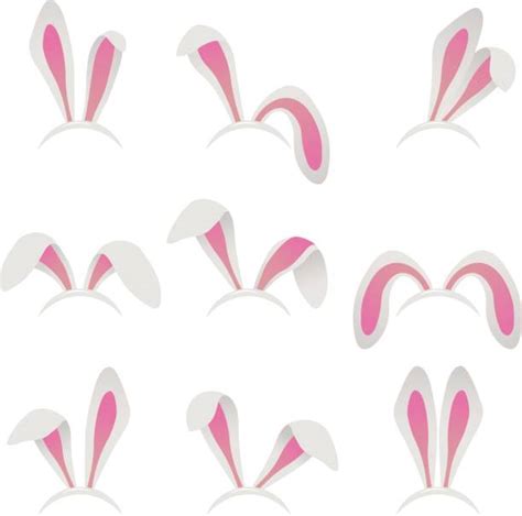 bunny ear illustrations royalty  vector graphics clip art istock
