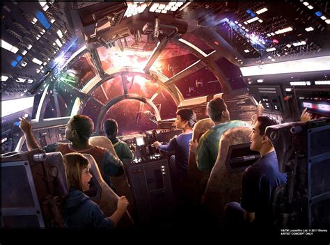 star wars the millennium falcon ride s story revealed
