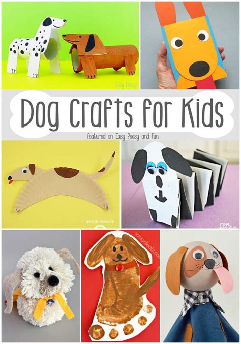 barktastic dog crafts  kids easy peasy  fun