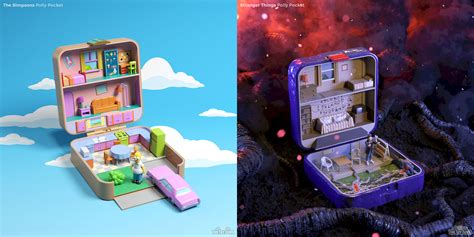 Iconic Pop Culture Homes Remade As Polly Pockets Nerdist