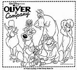 Oliver Coloring Pages Company Disney Sheets Movie Contest Color Cartoon Popular Getdrawings Getcolorings sketch template
