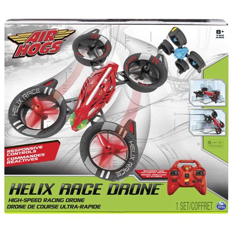 air hogs helix race drone  ghz red rc vehicle walmart canada