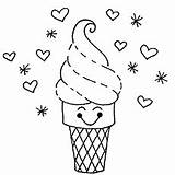 Ice Cream Coloring Pages Swirl Yummy Toddler Pop Color Printable Sweet Life Will Kids Sheet Print Truck Getcolorings Date Sandwich sketch template