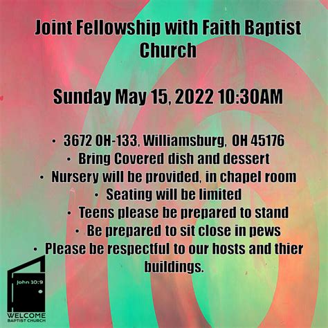 fellowship  faith baptist  baptist church