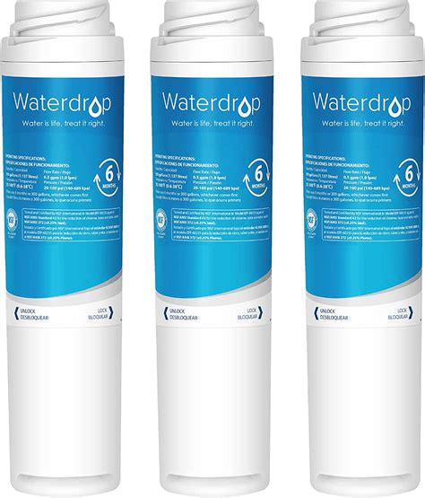 3 Pack Waterdrop Gswf Water Filter Replacement For Ge® Gswf Smart