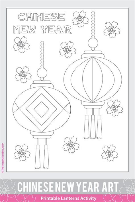 chinese  year  coloring pages  art activities  year