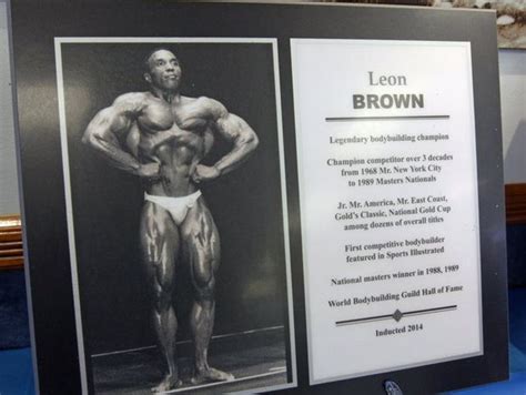 arnold schwarzenegger sends taped tribute to bodybuilder leon brown at staten island sports hall