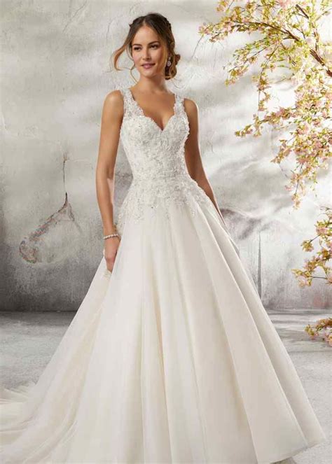 wedding dress out of morilee by madeline gardner lily