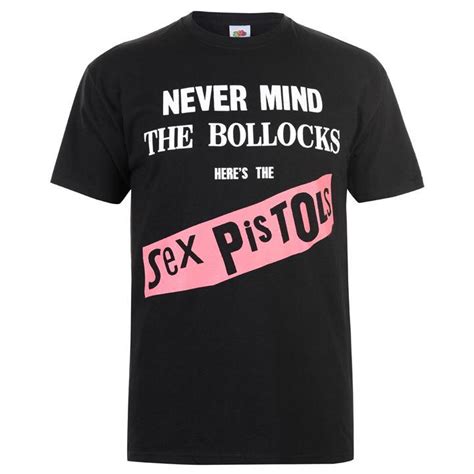 Official Sex Pistols T Shirt Regular Fit T Shirts House Of Fraser