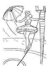 Coloring Pages Acrobat Getcolorings Circus sketch template