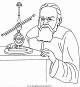 Galileo Galilei Misti sketch template
