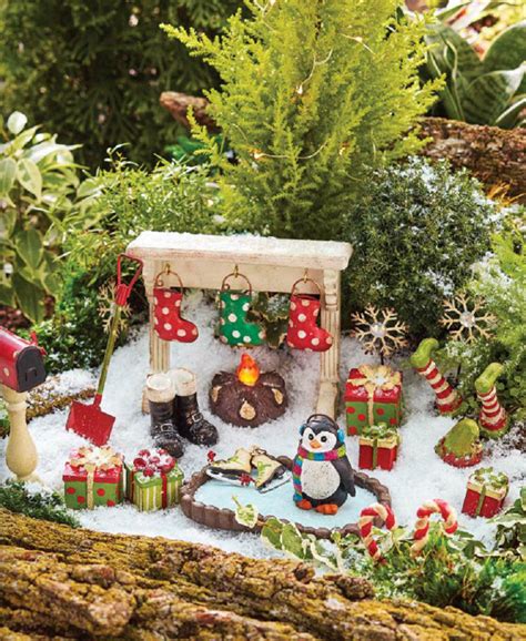 studio  gypsy garden fairy garden winter christmas holiday choose designs ebay
