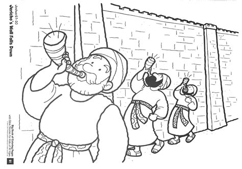 walls  jericho coloring pages  kids coloring pages