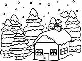 Covered Cabins Wecoloringpage sketch template