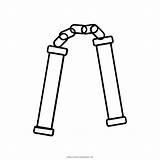 Coloring Nunchuck Ultracoloringpages sketch template