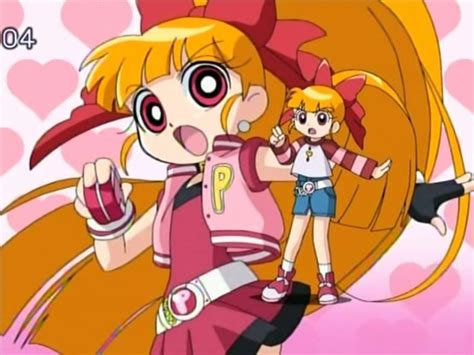 image ppgz momoko and blossom connected the powerpuffgirls z wiki fandom powered by wikia