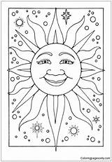 Sunlight sketch template