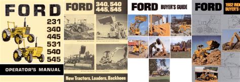 tractordatacom ford  industrial tractor information