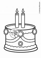 Birthday Candle Coloring Candles Clipart Getcolorings Getdrawings sketch template