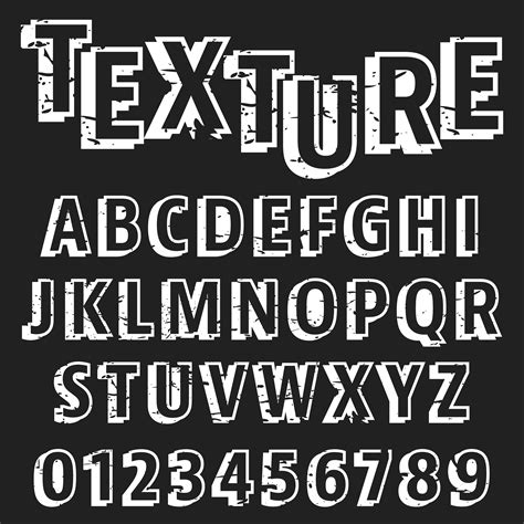 alphabet font template  vector art  vecteezy