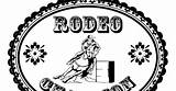 Barrel Coloring Pages Racer Rodeo Buckle Belt sketch template