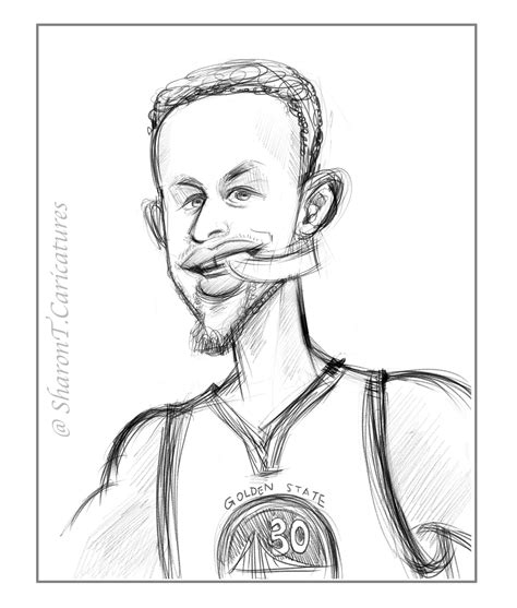steph curry coloring pages printable