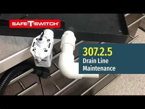 clearing condensate drain lines  safe  switch sc youtube