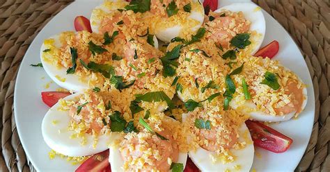 Huevos Cocidos Rellenos Con Solo 2 Ingredientes Cocina Y Recetas Fáciles