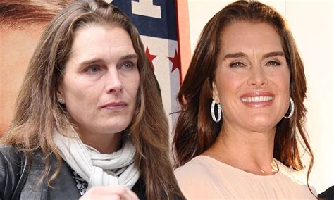 As 47 Year Old Brooke Shields Steps Out Make Up Free We