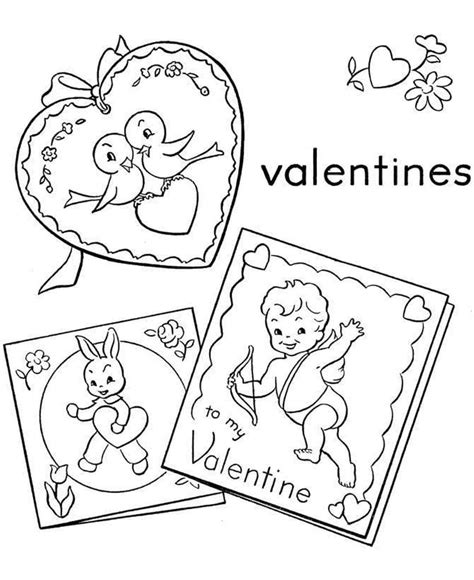 printable valentines day coloring pages