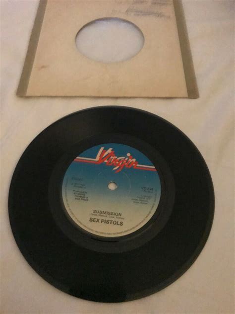 sex pistols submission rare one sided 7