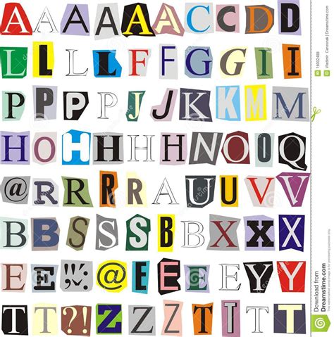 printable letters cut    images  printable cut  letters