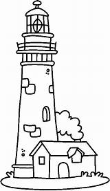 Lighthouse Coloring Pages House Clipart Phare Lighthouses Guard Drawing Drawings Kids Patterns Dessin Printable Colouring Sheets Sheet Adult Wood Burning sketch template