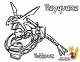 Rayquaza Groudon Printable Legendary Advanced sketch template