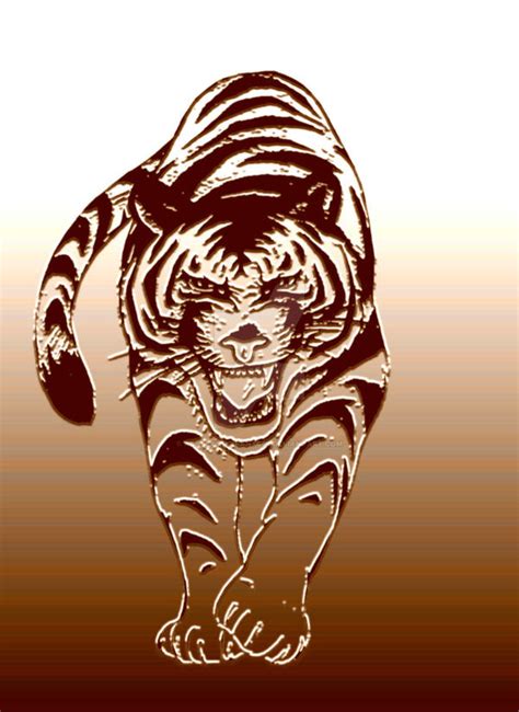 tiger tattoo  ashleysexypants  deviantart
