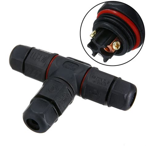 buy high quantity  type waterproof cable connector  core vv ip solar
