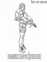 Siege Colouring Colorier sketch template