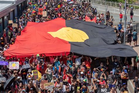 Thousands Protest Australia Day In Solidarity With Indigenous People
