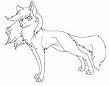 Wolf Coloring Lineart Pages Female Winged Raven Template Deviantart Anime Morticia Sketch sketch template