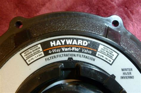 hayward   vari flo valve sp  hayward flo hayward valve