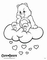 Coloring Pages Bear Care Getdrawings Scary sketch template