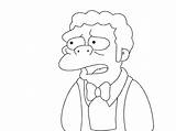 Simpsons Coloring Pages Animated Coloringpages1001 Print Gifs sketch template