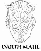 Maul Darth Kolorowanki Sidious Clone Lightsaber Bestcoloringpagesforkids Applique Sith sketch template