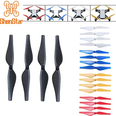 pack  pairs quick release lock propellers  dji tello mini drone ccw cw props blades