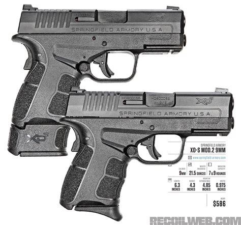 review springfield armory xd  mod mm recoil