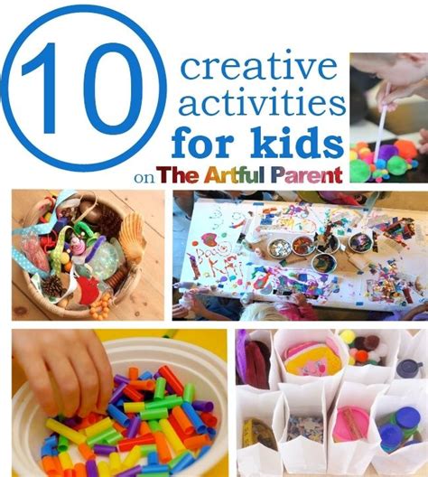 creative activities  kids   artful parent creative