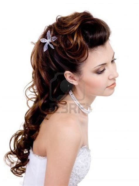curly wedding hairstyle  hairstyle